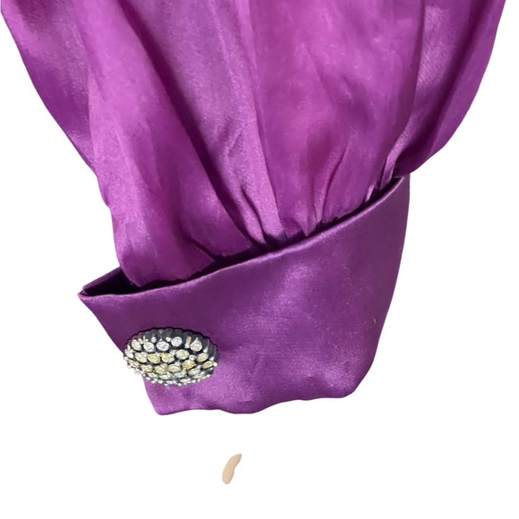 Vintage St. John By Marie Gray
Sz. 6-8 Purple Long Sleeve Mid Length Knit Dress - Picture 9 of 15